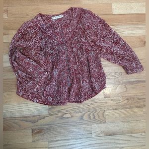 We The Free Blouse Size Medium